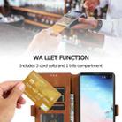 For Samsung Galaxy S10 Plus Retro Magnetic Closing Clasp Horizontal Flip Leather Case with Holder & Card Slots & Photo Frame & Wallet(Brown) - 4