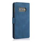 For Samsung Galaxy S10e Retro Magnetic Closing Clasp Horizontal Flip Leather Case with Holder & Card Slots & Photo Frame & Wallet(Navy Blue) - 3