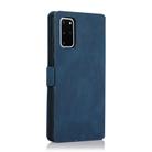 For Samsung Galaxy S20  5G Retro Magnetic Closing Clasp Horizontal Flip Leather Case with Holder & Card Slots & Photo Frame & Wallet(Navy Blue) - 2