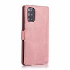 For Samsung Galaxy S20 Plus  5G Retro Magnetic Closing Clasp Horizontal Flip Leather Case with Holder & Card Slots & Photo Frame & Wallet(Rose Gold) - 3