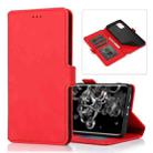 For Samsung Galaxy S20 Ultra 5G Retro Magnetic Closing Clasp Horizontal Flip Leather Case with Holder & Card Slots & Photo Frame & Wallet(Red) - 1