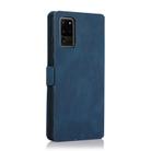 For Samsung Galaxy S20 Ultra 5G Retro Magnetic Closing Clasp Horizontal Flip Leather Case with Holder & Card Slots & Photo Frame & Wallet(Navy Blue) - 2
