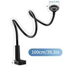 Spiral Lazy Magnetic Mobile Phone Holder, Length:100cm(Black) - 2