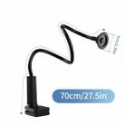 Spiral Lazy Magnetic Mobile Phone Holder, Length:70cm(Black) - 2