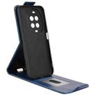 For Huawei nova 14 Ultra Magnetic Vertical Flip Leather Phone Case with Buckle(Blue) - 3