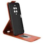 For Huawei nova 14 Magnetic Vertical Flip Leather Phone Case with Buckle(Brown) - 3