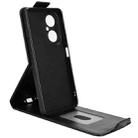 For Huawei nova Y73 / Enjoy 80 Magnetic Vertical Flip Leather Phone Case with Buckle(Black) - 3