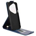 For Huawei Pura 80 Ultra 5G Magnetic Vertical Flip Leather Phone Case with Buckle(Blue) - 3