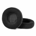 2pcs Sponge Earmuffs Replacement Earpads For ATH-A900X, Style:Black Flannel - 1