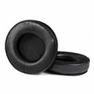 2pcs Sponge Earmuffs Replacement Earpads For ATH-A900X, Style:Black Lambskin - 1