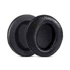 2pcs Sponge Earmuffs Replacement Earpads For ATH-A900X, Style:Black Punched Lambskin - 1