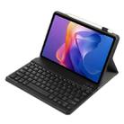For Xiaomi Redmi Pad 2 2025 A0N15 Ultra-thin Detachable Bluetooth Keyboard Leather Tablet Case(Black) - 3
