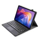 For Xiaomi Redmi Pad 2 2025 A0N15-A Ultra-thin Detachable Bluetooth Keyboard Leather Tablet Case with Touchpad(Black) - 3
