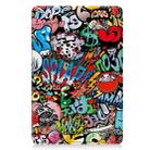 For Xiaomi Redmi Pad 2 Custer Painted 3-Fold Stand Leather Smart Tablet Case(Graffiti) - 2