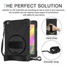 For Samsung Tab A 8.0(2019) T290 / T295 Shockproof Colorful Silicone + PC Protective Case with Holder & Hand Grip Strap(Black) - 6