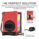 For Samsung Tab A 8.0(2019) T290 / T295 Shockproof Colorful Silicone + PC Protective Case with Holder & Hand Grip Strap(Red) - 6