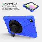 For Samsung Tab A 8.0(2019) T290 / T295 Shockproof Colorful Silicone + PC Protective Case with Holder & Hand Grip Strap(Blue) - 3