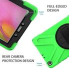 For Samsung Tab A 8.0(2019) T290 / T295 Shockproof Colorful Silicone + PC Protective Case with Holder & Hand Grip Strap(Green) - 4