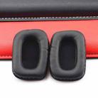 2pcs Protein Leather Replacement Earpads For Audio Technica ATH-SQ5 / SQ505(Black) - 3