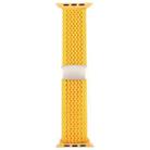 For Apple Watch 46mm / 49mm / 45mm / 44mm Magnetic Buckle Breathable Knitted Nylon Watch Band(Yellow-Orange) - 3