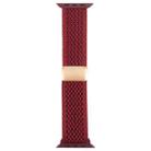 For Apple Watch 46mm / 49mm / 45mm / 44mm Magnetic Buckle Breathable Knitted Nylon Watch Band(Wine Red) - 3