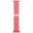 For Apple Watch 46mm / 49mm / 45mm / 44mm Magnetic Buckle Breathable Knitted Nylon Watch Band(Pink) - 3