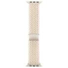 For Apple Watch 42mm / 41mm / 40mm / 38mm Magnetic Buckle Breathable Knitted Nylon Watch Band(Starlight) - 3