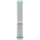 22mm Magnetic Buckle Breathable Knitted Nylon Watch Band(Light Mint) - 2