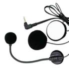 Motorcycle Half Helmet Intercom Headset Microphone(Black) - 3