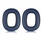 2pcs Sponge Earmuffs Replacement Earpads For B&W Px7 S2 / Px8, Model:Blue Protein Leather - 1
