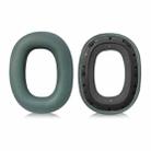 2pcs Sponge Earmuffs Replacement Earpads For B&W Px7 S2 / Px8, Model:Green Protein Leather - 2