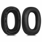 2pcs Sponge Earmuffs Replacement Earpads For B&W Px7 S2 / Px8, Model:Black Lambskin - 2