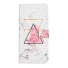 For Samsung Galaxy A07 5G Oil Embossed 3D Drawing Leather Phone Case(Triangular Marble) - 2
