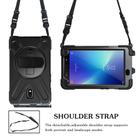 For Samsung Galaxy Tab Active 2 8.0 T390/T395/T397 Shockproof Colorful Silicone + PC Protective Case with Holder & Hand Grip Strap & Pen Slot(Black) - 3