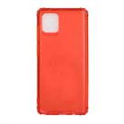 For Samsung Galaxy A81 Color Button Translucent Frosted TPU Four-corner Airbag Shockproof Case(Orange) - 1