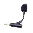 3.5mm Elbow Dual Ports Microphone for Mobile Live Broadcast, Length:80mm - 2