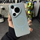 For Huawei Pura 70 Pro / 70 Pro+ Thin Circle MagSafe Litchi Grain TPU Phone Case(Light Blue) - 2