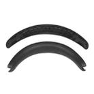 Mesh Cloth Replacement Headband Cover For B&W Px7 S2, Model:Upper + Lower Covers(Black) - 2