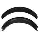 Lambskin Replacement Headband Cover For B&W Px8, Model:Upper + Lower Covers(Black) - 2