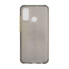 For Huawei P smart 2020 Color Button Translucent Frosted TPU Four-corner Airbag Shockproof Case(Gray) - 1