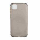 For Huawei Y5p Color Button Translucent Frosted TPU Four-corner Airbag Shockproof Case(Gray) - 1