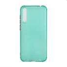 For Huawei Honor 20 Lite Color Button Translucent Frosted TPU Four-corner Airbag Shockproof Case(Green) - 1