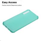 For Huawei Honor 20 Lite Color Button Translucent Frosted TPU Four-corner Airbag Shockproof Case(Green) - 2