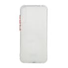 For Huawei Honor 20 Lite Color Button Translucent Frosted TPU Four-corner Airbag Shockproof Case(White) - 1