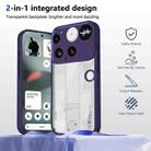 For Nothing Phone 3 Matte PC Skin-feel Shockproof Phone Case(Purple) - 2