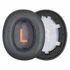 1 Pair Protein Leather Earphone Replacement Earpads For JBL JR 460NC(Titanium Grey) - 1