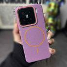For Xiaomi 13 Thin Circle MagSafe Litchi Grain TPU Phone Case(Purple Orange) - 2