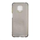 For Xiaomi Redmi Note 9 Pro Color Button Translucent Frosted TPU Four-corner Airbag Shockproof Case(Gray) - 1