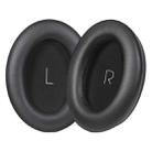 1 Pair Protein Leather Earphone Replacement Earpads For JBL Tour One M2(Black) - 1