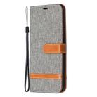 For Samsung Galaxy S20 FE 5G / S20 Lite Color Matching Denim Texture Horizontal Flip Leather Case with Holder & Card Slots & Wallet & Lanyard(Grey) - 2